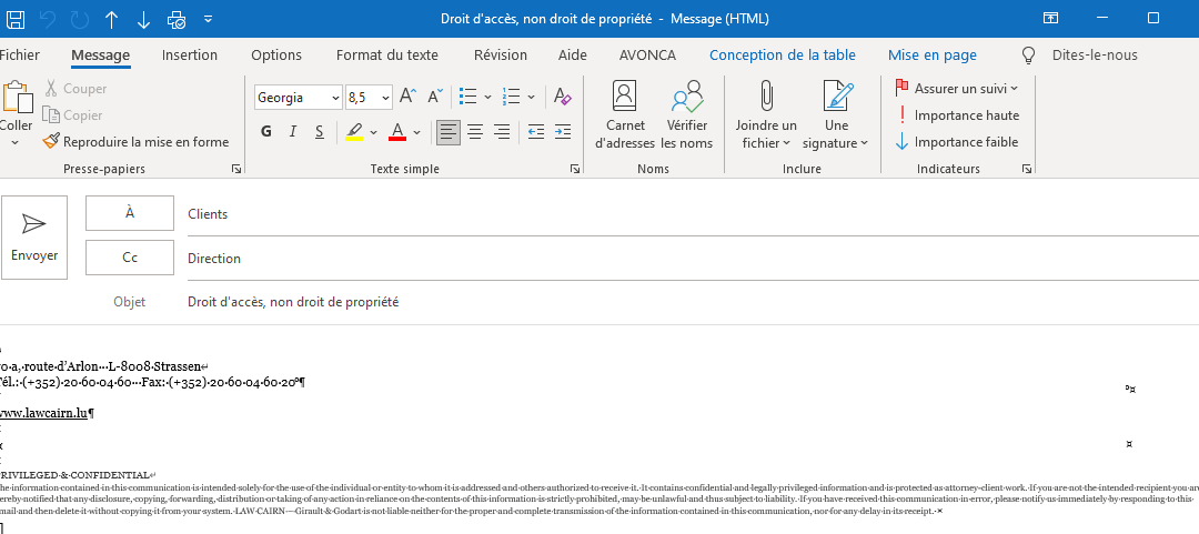 Accès du salarié à ses mails professionnels après la rupture du contrat de travail : précisions apportées par la jurisprudence française – un droit d’accès, non un droit de propriété